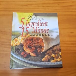 Weight Watchers Hardcover 5 ingredient 15 Minute Cook Book